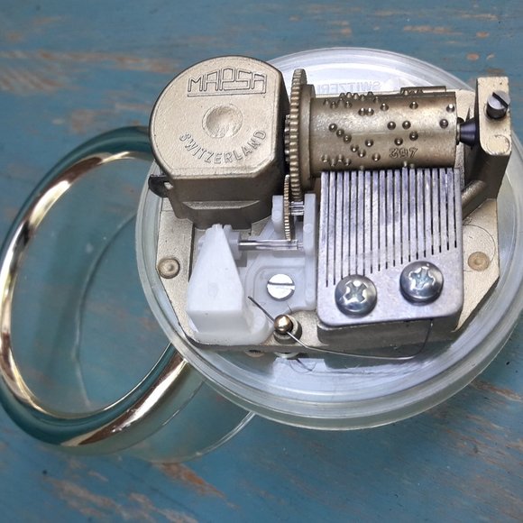 Music Box Replacement Switzerland Mapsa Swiss Musical Movement SONG Edelwiess - Picture 1 of 16